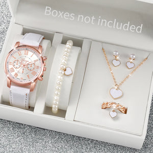white watch + set