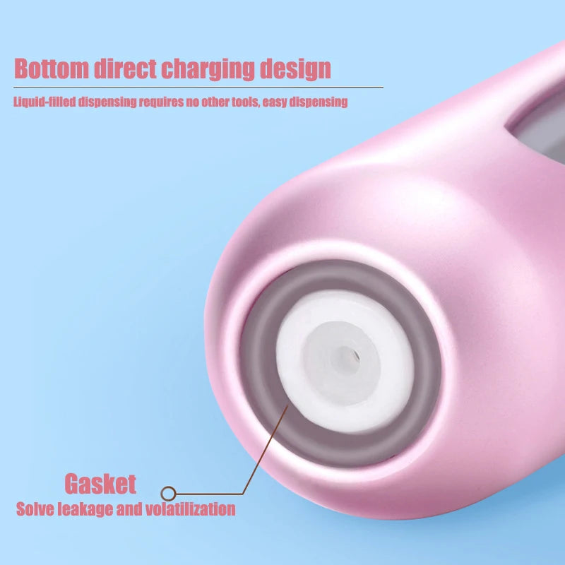 Liveify Refillable Perfume Atomizer – Portable Bottom-Fill Travel Spray Bottle 5ml/10ml for Perfume, Cologne & Fragrance