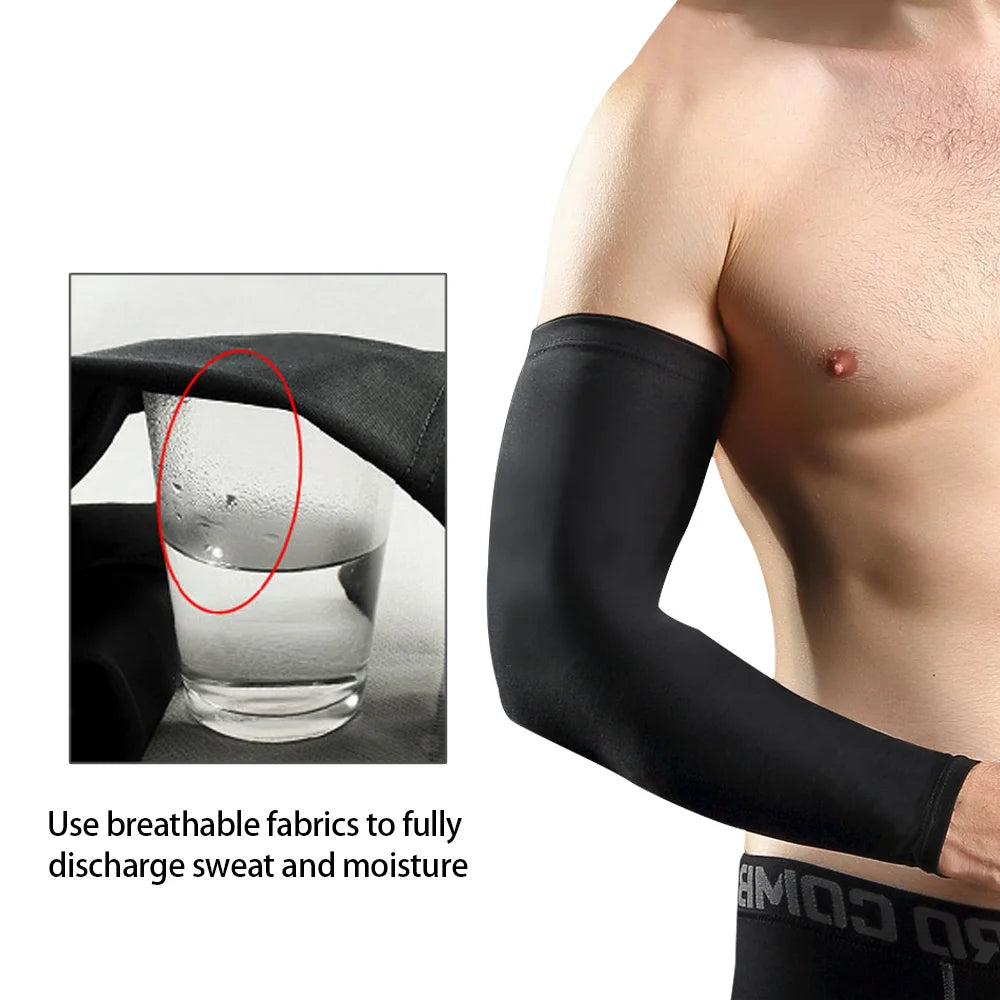 Liveify Cooling Arm Sleeves – UV Protection Compression Sleeves for Basketball, Football, Cycling, Running & Outdoor Sports