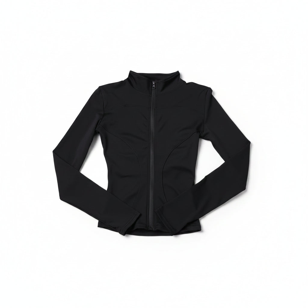 Liveify Women’s Long Sleeve Sport Jacket – Lightweight Gym Training Top, Yoga & Workout Zip Athletic Sportswear Coat