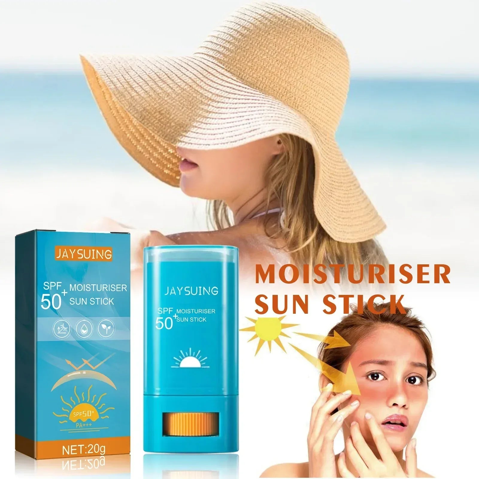 Sunscreen Cream Stick SPF 50+ - liveify