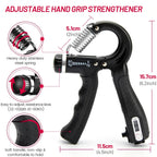 Liveify Adjustable Hand Grip Strength Trainer 5–60kg – Forearm, Wrist & Hand Exerciser with Counter for Muscle Strength & Fitness Training