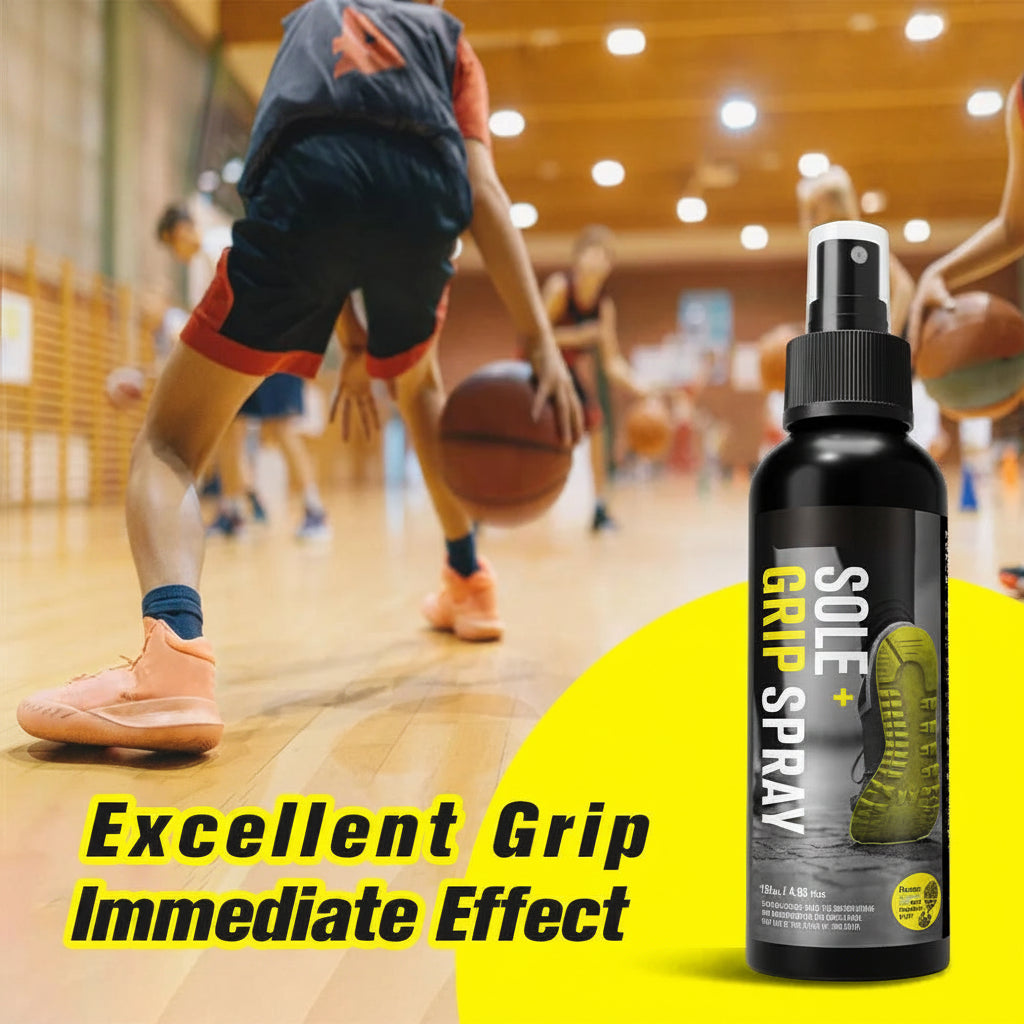 Liveify Basketball Shoe Grip Spray – 120ml Sole Traction Spray for Basketball Shoes, Improved Court Grip & Sneaker Sole Cleaner