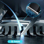 Liveify ultra-thin 0.1mm stainless steel razor blade with precision edge for smooth shaving