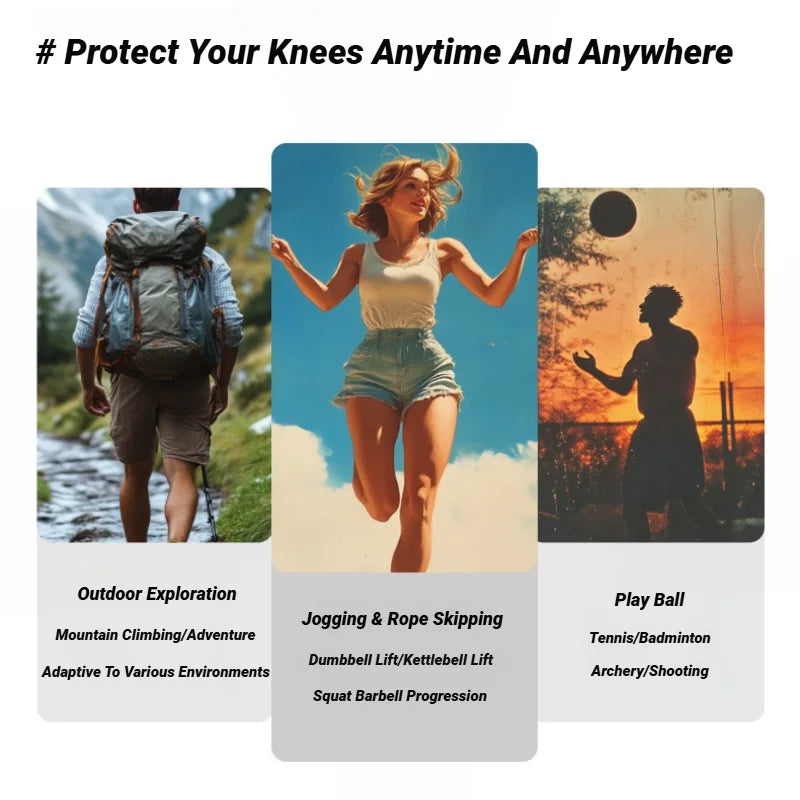 Liveify Adjustable Knee Patellar Strap – Compression Tendon Support Brace for Running, Basketball, Hiking & Sports Protection