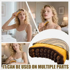 Liveify Lymphatic Drainage Face Brush – Facial Sculpting & Jawline Contour Massager Tool for Skin Tightening & Puffiness Reduction