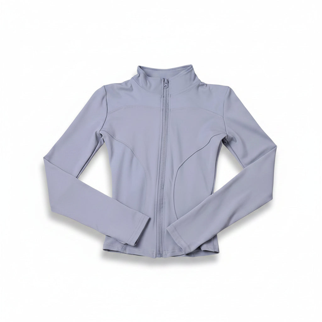 Liveify Women’s Long Sleeve Sport Jacket – Lightweight Gym Training Top, Yoga & Workout Zip Athletic Sportswear Coat