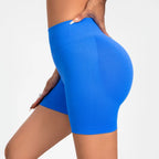 Liveify Impact Seamless Biker Shorts 4.5” – Women’s Scrunch Butt Gym & Yoga Shorts, High Waist Ribbed Workout Activewear