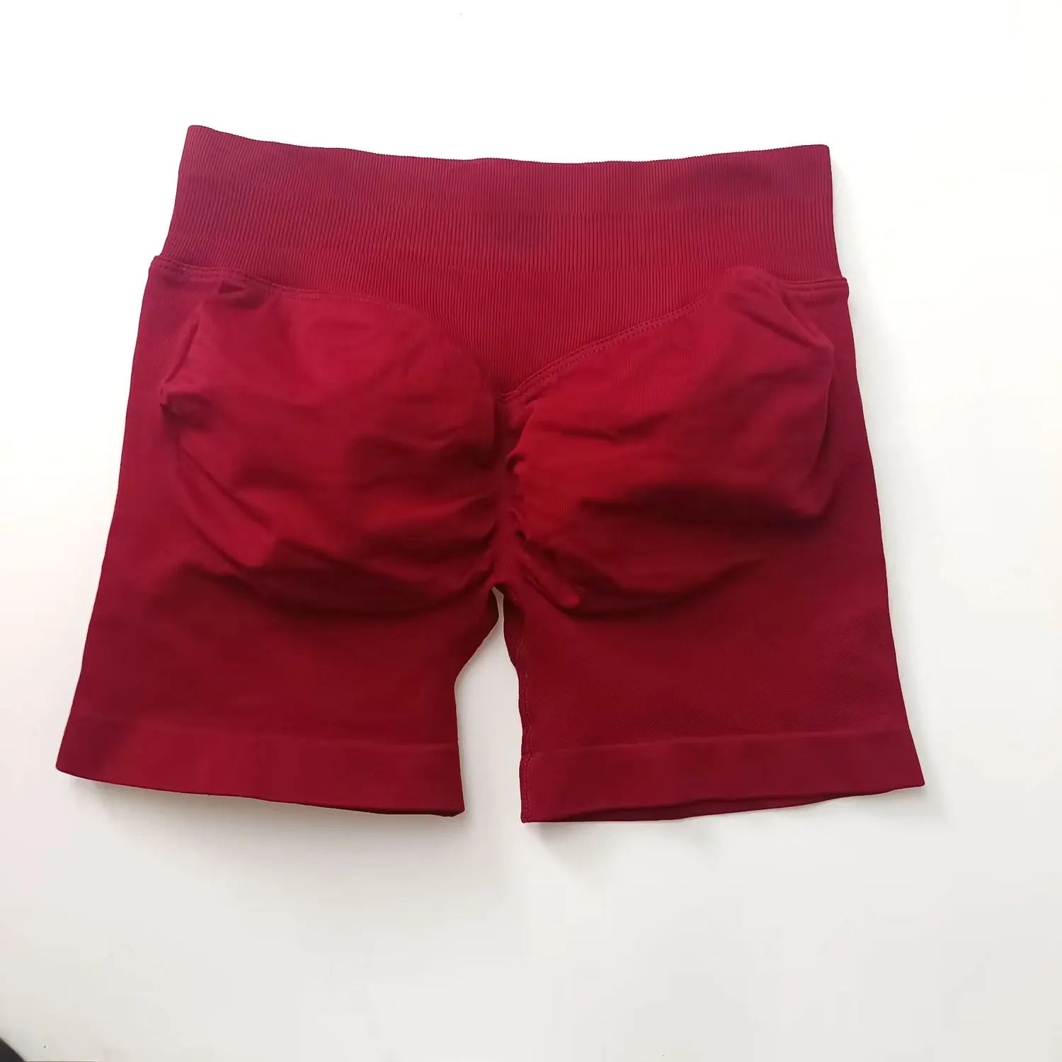 Liveify Impact Seamless Biker Shorts 4.5” – Women’s Scrunch Butt Gym & Yoga Shorts, High Waist Ribbed Workout Activewear