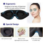 Liveify 3D Sleep Eye Mask – Contoured Light Blocking Blindfold for Men & Women, Comfortable Night Sleep Mask for Travel & Relaxation