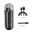 Liveify Nose & Ear Hair Trimmer for Men – USB-C Rechargeable Portable Precision Grooming Kit for Facial Hair, Safe & Pain-Free Trimming