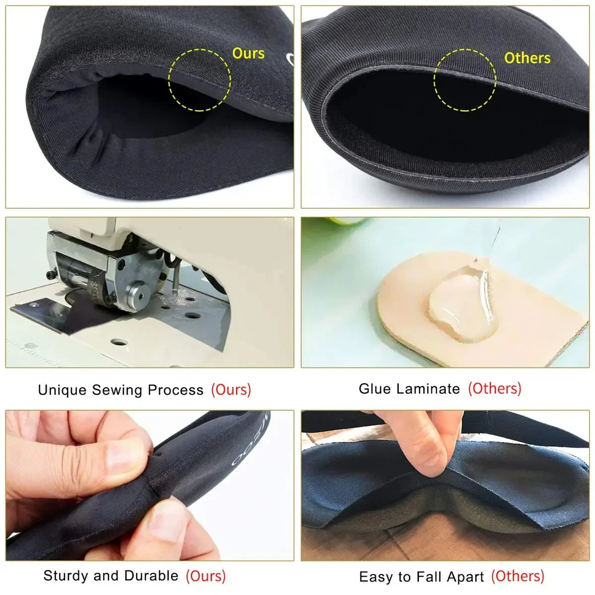 Liveify 3D Sleep Eye Mask – Contoured Light Blocking Blindfold for Men & Women, Comfortable Night Sleep Mask for Travel & Relaxation