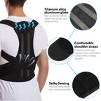 Liveify Back Brace Posture Corrector – Adjustable Shoulder Straightener & Full Back Support Belt for Upper & Lower Back Pain Relief & Posture Alignment