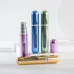 Liveify Refillable Perfume Atomizer – Portable Bottom-Fill Travel Spray Bottle 5ml/10ml for Perfume, Cologne & Fragrance