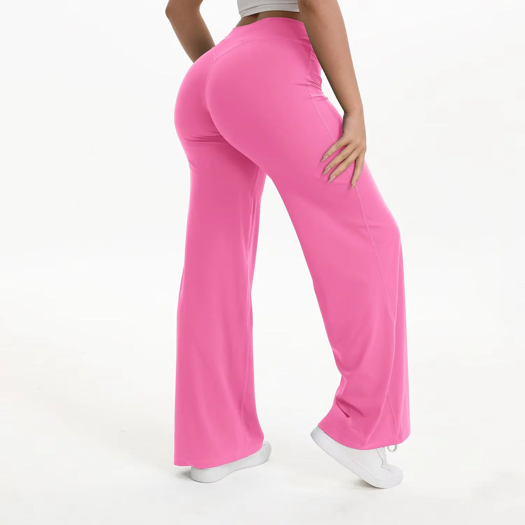 Liveify SoftMotion Straight Leg Yoga Pants – Mid-Waist Naked Feel Pilates, Gym & Running Leggings for Women