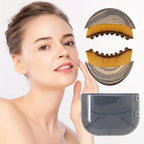 Liveify Lymphatic Drainage Face Brush – Facial Sculpting & Jawline Contour Massager Tool for Skin Tightening & Puffiness Reduction
