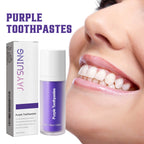 Liveify Purple Whitening Toothpaste – Color Correcting Toothpaste for Brighter Teeth, Stain Removal & Daily Oral Care Whitening Treatment