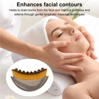 Liveify Lymphatic Drainage Face Brush – Facial Sculpting & Jawline Contour Massager Tool for Skin Tightening & Puffiness Reduction