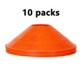 Liveify Agility Training Cones Set – 10 Pack Soccer, Football & Sports Marker Discs for Speed, Footwork & Drill Training