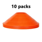 Liveify Agility Training Cones Set – 10 Pack Soccer, Football & Sports Marker Discs for Speed, Footwork & Drill Training