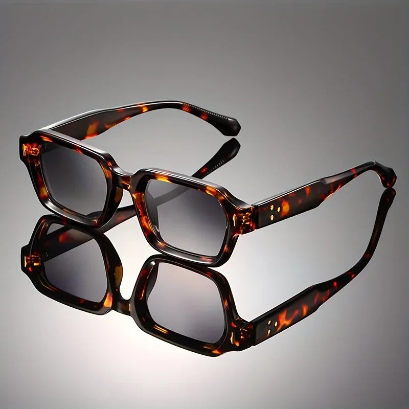 Retro Square Sunglasses – Stylish Vintage UV Protection - liveify