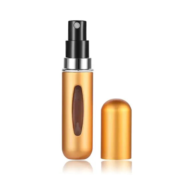 Liveify Refillable Perfume Atomizer – Portable Bottom-Fill Travel Spray Bottle 5ml/10ml for Perfume, Cologne & Fragrance