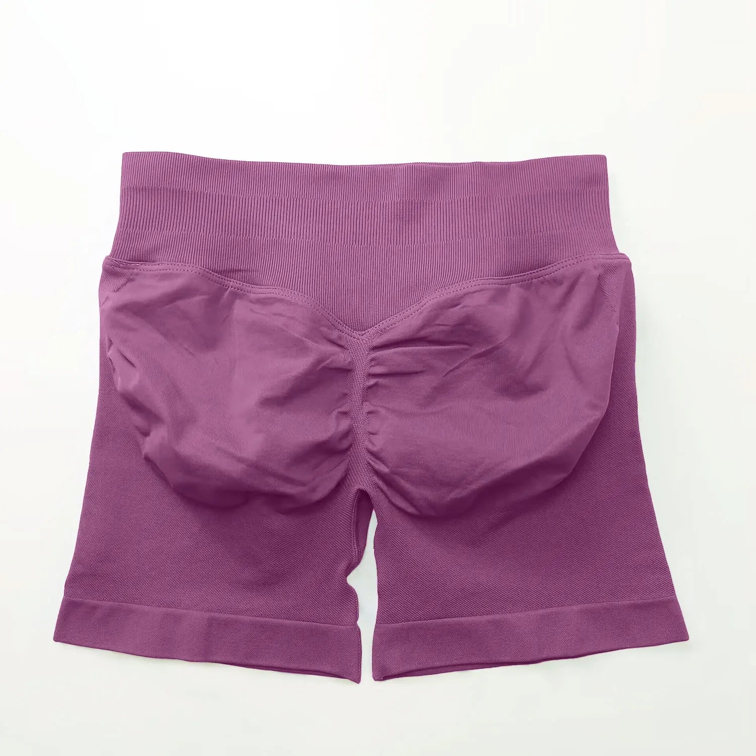 Liveify Impact Seamless Biker Shorts 4.5” – Women’s Scrunch Butt Gym & Yoga Shorts, High Waist Ribbed Workout Activewear