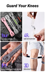 Liveify Adjustable Knee Patellar Strap – Compression Tendon Support Brace for Running, Basketball, Hiking & Sports Protection