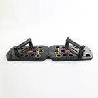 Liveify black fitness grip trainer with colorful resistance bands and ergonomic handles for home workouts