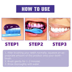 Liveify Purple Whitening Toothpaste – Color Correcting Toothpaste for Brighter Teeth, Stain Removal & Daily Oral Care Whitening Treatment