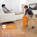 Liveify Silent Foam Basketball – High Bounce Noiseless Indoor Training Ball for Dribbling Practice, Sizes 3, 5 & 7