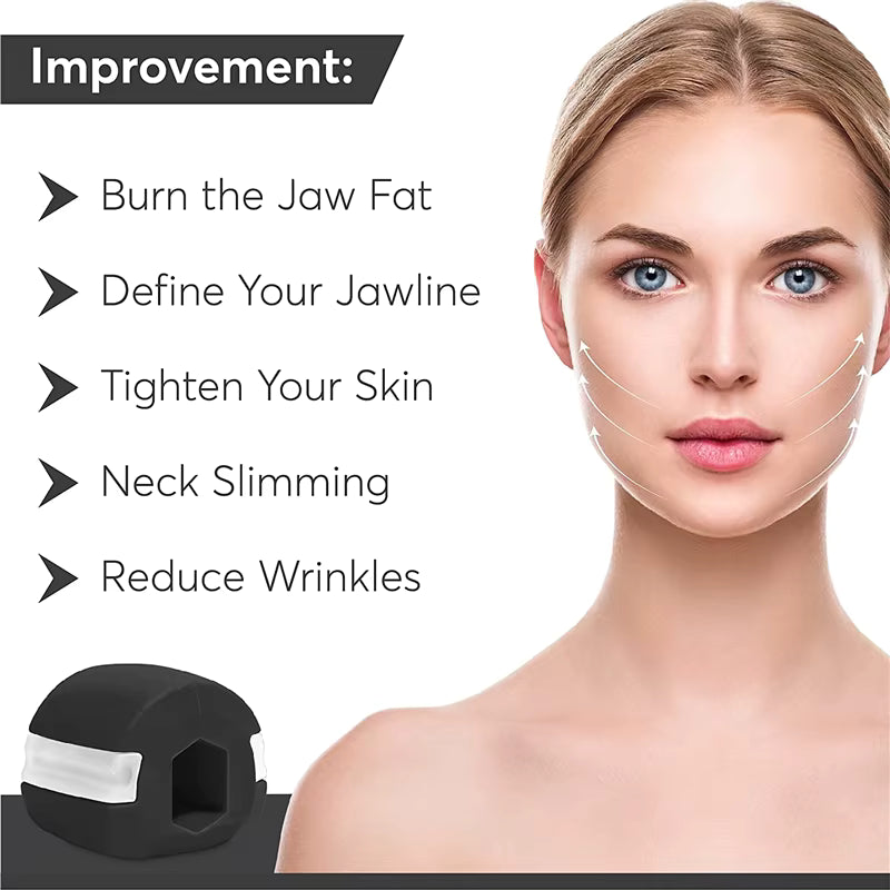 Liveify Jawline Exerciser – Facial Muscle Toner for Jaw Strengthening, Face Sculpting & Chewing Resistance Training for a Defined Jawline