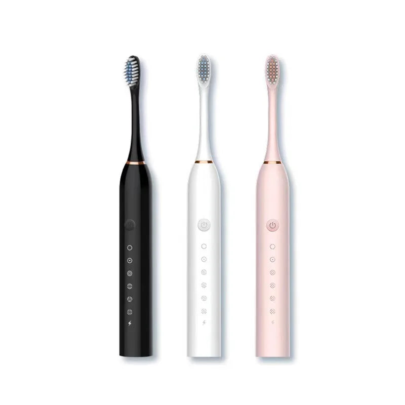 Liveify Sonic Electric Toothbrush – USB Rechargeable IPX7 Waterproof Toothbrush with 6 Cleaning Modes & High-Frequency Deep Cleaning