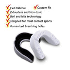 Liveify Sports Mouth Guard – Shock Absorbing Gum Shield for Boxing, MMA, Football, Wrestling, Hockey & Lacrosse (Adult, Mouth Protection for Sparring & Contact Sports)
