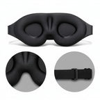 Liveify 3D Sleep Eye Mask – Contoured Light Blocking Blindfold for Men & Women, Comfortable Night Sleep Mask for Travel & Relaxation