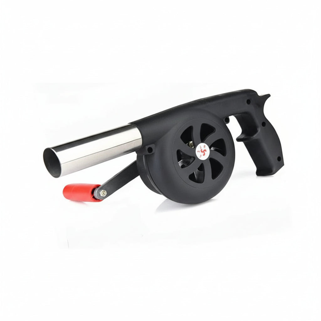 Portable Barbecue Hand Blower – Manual BBQ Fire Fan Tool - liveify