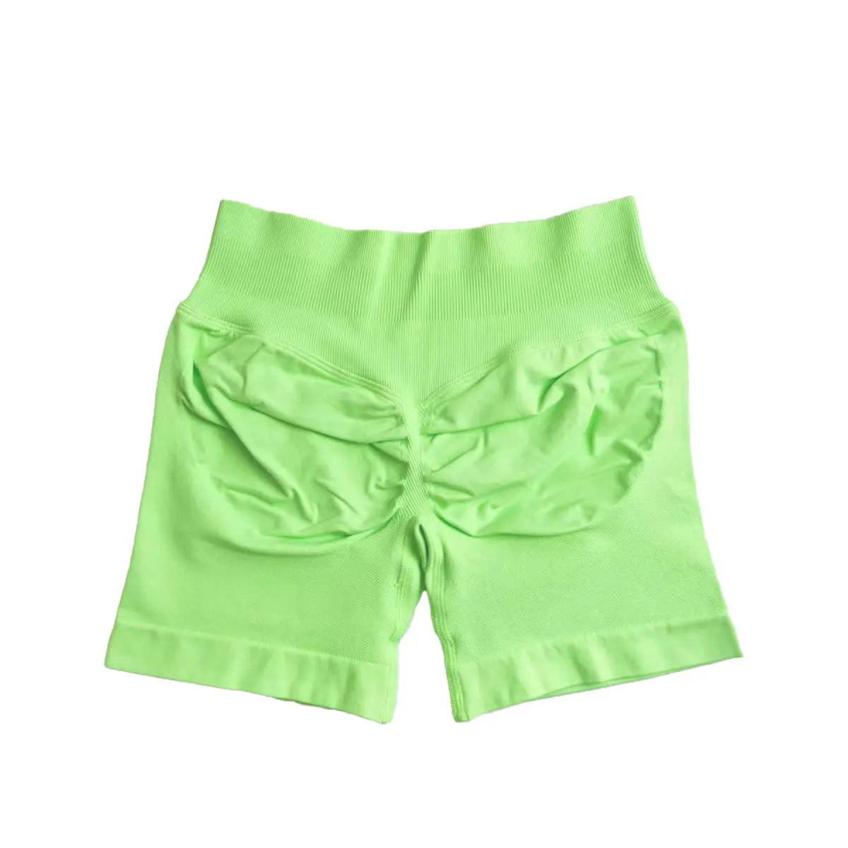 Liveify Impact Seamless Biker Shorts 4.5” – Women’s Scrunch Butt Gym & Yoga Shorts, High Waist Ribbed Workout Activewear