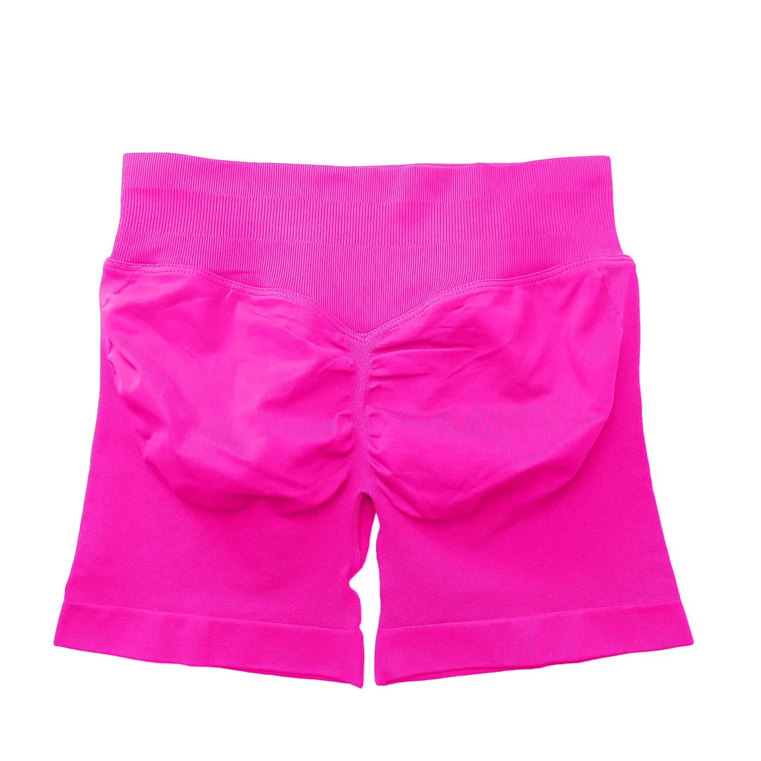 Liveify Impact Seamless Biker Shorts 4.5” – Women’s Scrunch Butt Gym & Yoga Shorts, High Waist Ribbed Workout Activewear