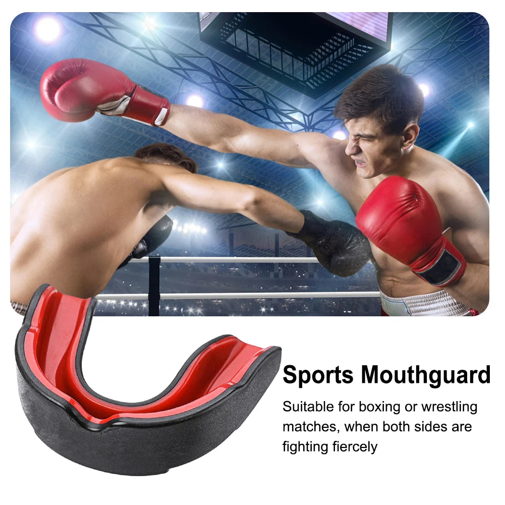 Liveify Sports Mouth Guard – Shock Absorbing Gum Shield for Boxing, MMA, Football, Wrestling, Hockey & Lacrosse (Adult, Mouth Protection for Sparring & Contact Sports)