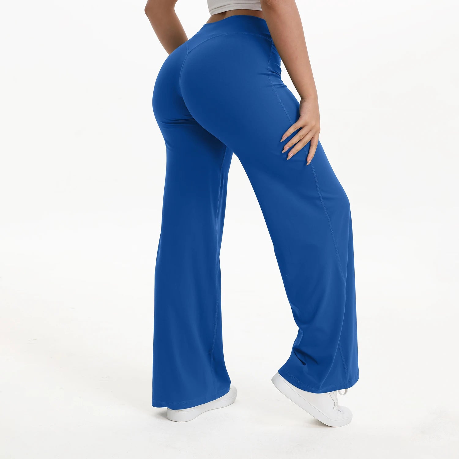 Liveify SoftMotion Straight Leg Yoga Pants – Mid-Waist Naked Feel Pilates, Gym & Running Leggings for Women