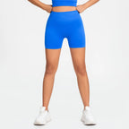 Liveify Impact Seamless Biker Shorts 4.5” – Women’s Scrunch Butt Gym & Yoga Shorts, High Waist Ribbed Workout Activewear