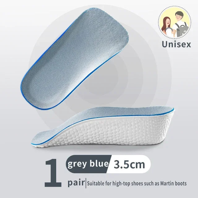 Liveify Half Invisible Height Increase Insoles – EVA Memory Foam Heel Lift Inserts for Men & Women, Comfortable 1.5–3.5cm Height Boost