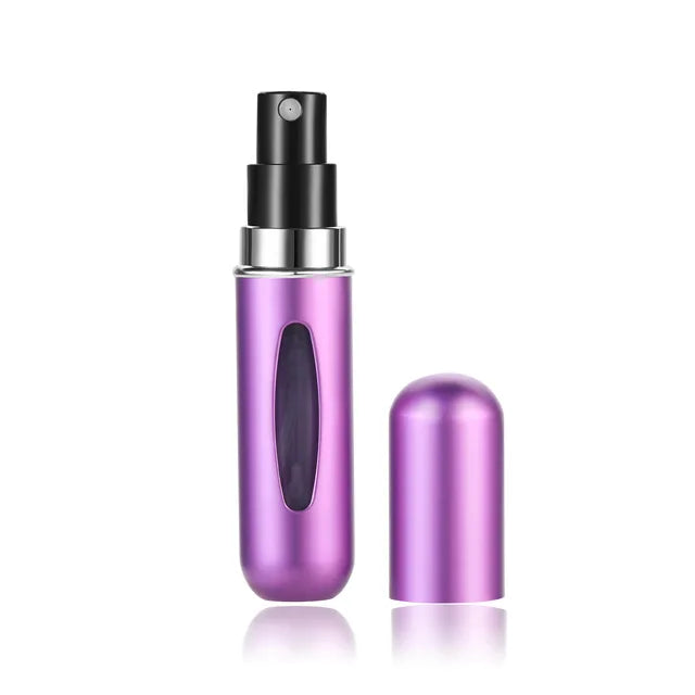 Liveify Refillable Perfume Atomizer – Portable Bottom-Fill Travel Spray Bottle 5ml/10ml for Perfume, Cologne & Fragrance