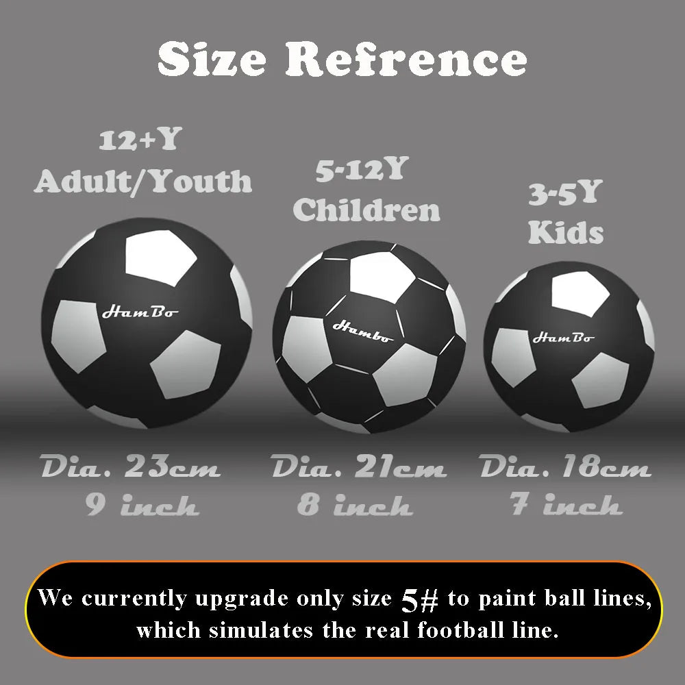Liveify Silent Foam Soccer Ball – Quiet Indoor Football for Kids (Size 3/5/7), Soft Noise-Free Training Ball for Safe Home Practice & Skill Development