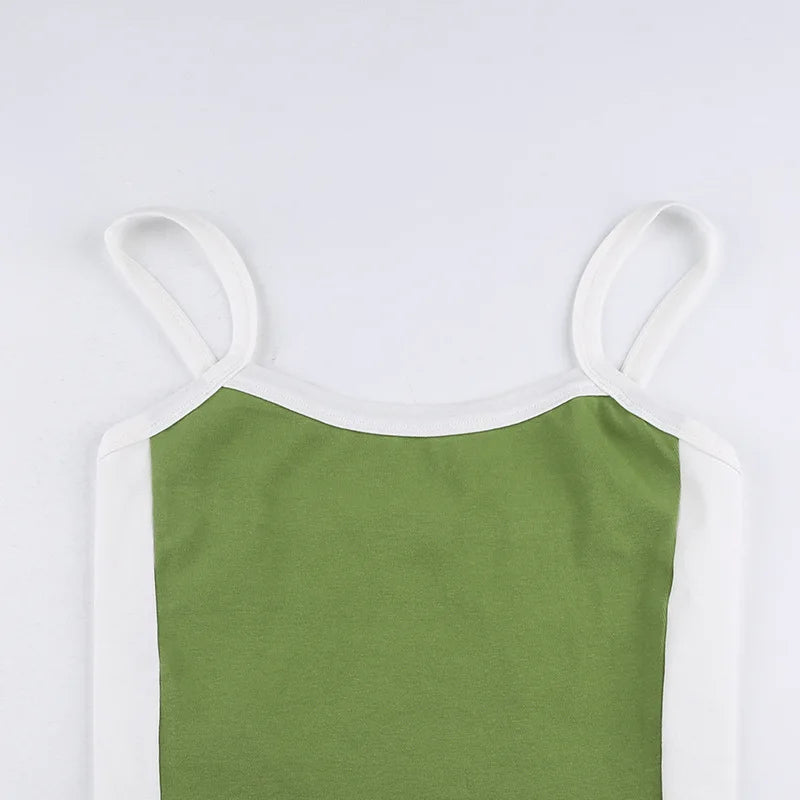 Liveify Women’s Sleeveless Knitted Crop Top – Backless Y2K Tank Top, Casual Summer Cami for Streetwear & Everyday Fashion