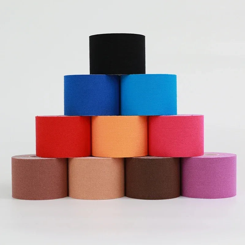 Kinesio Muscle Tape - Muscle Kinesiology Elastic Relief Bandages - liveify