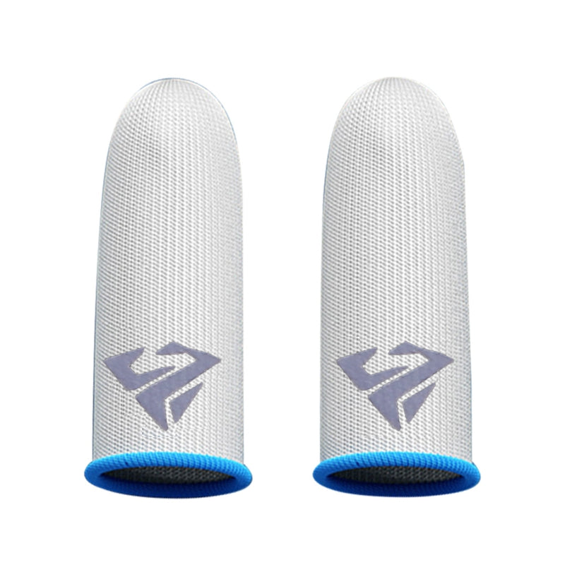 Liveify Gaming Finger Sleeves 2-Pack – Anti-Sweat Breathable Thumb Sleeves for Mobile Gaming, High Sensitivity Touchscreen Finger Covers