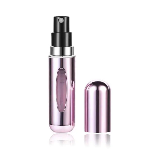 Liveify Refillable Perfume Atomizer – Portable Bottom-Fill Travel Spray Bottle 5ml/10ml for Perfume, Cologne & Fragrance