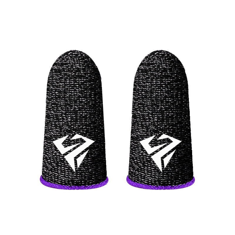 Liveify Gaming Finger Sleeves 2-Pack – Anti-Sweat Breathable Thumb Sleeves for Mobile Gaming, High Sensitivity Touchscreen Finger Covers