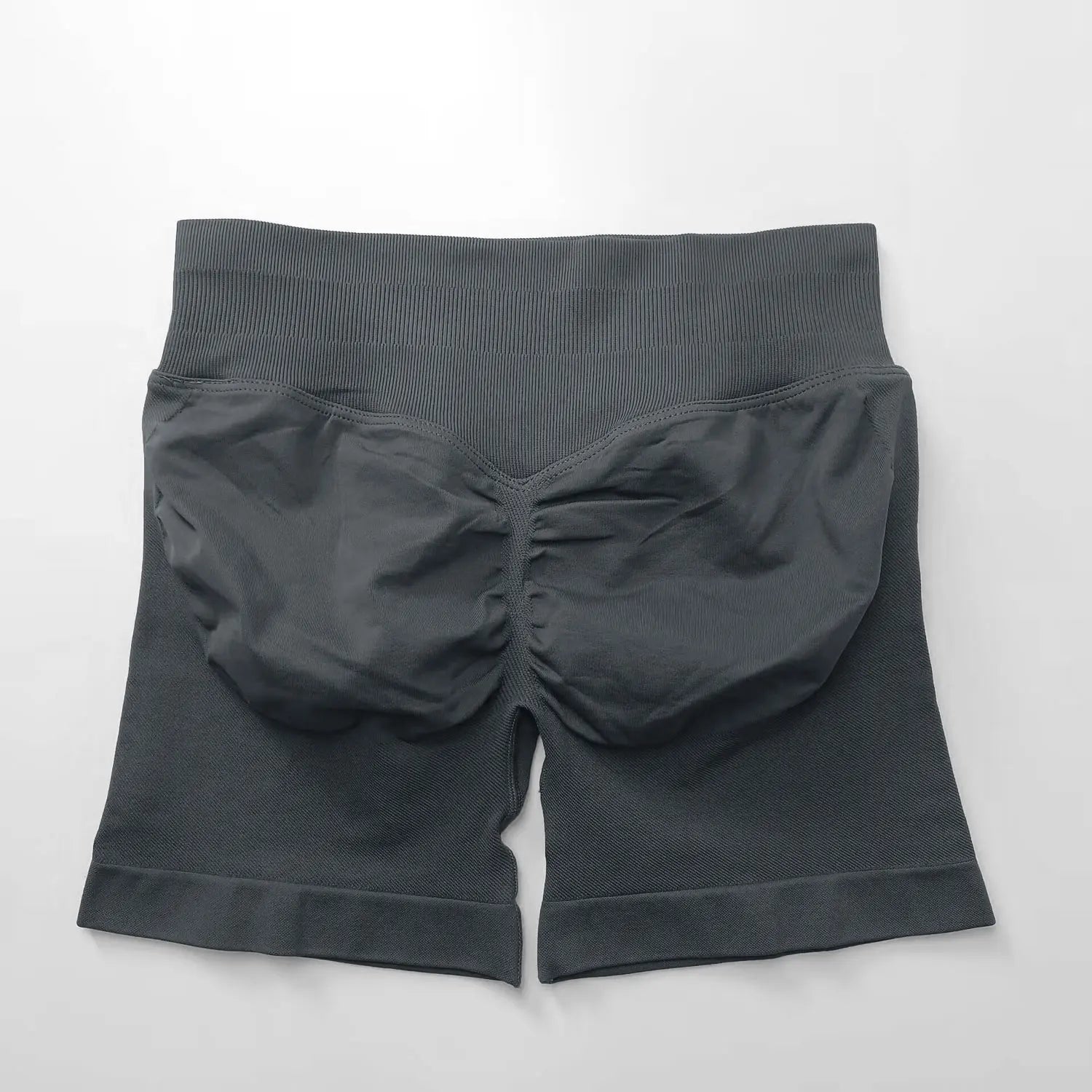Liveify Impact Seamless Biker Shorts 4.5” – Women’s Scrunch Butt Gym & Yoga Shorts, High Waist Ribbed Workout Activewear
